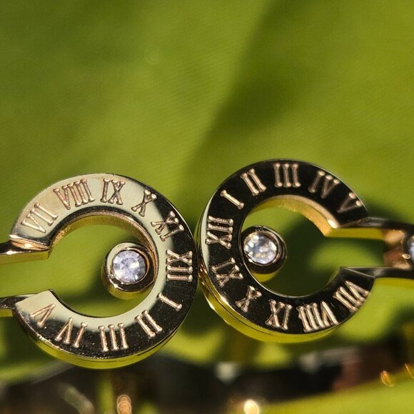 2/$20 Cubic Zirconia Bangle bracelets set of 3 - Picture 6 of 7